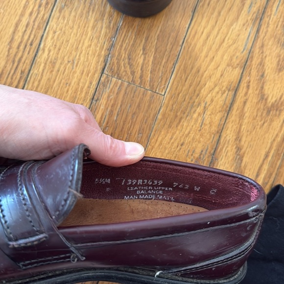 GH Bass and Co vintage burgundy loafers 5.5 - Picture 9 of 10